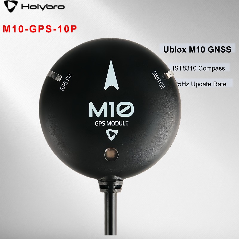 Drone Buzzer - وحدة GPS من HolyBro M10 مع