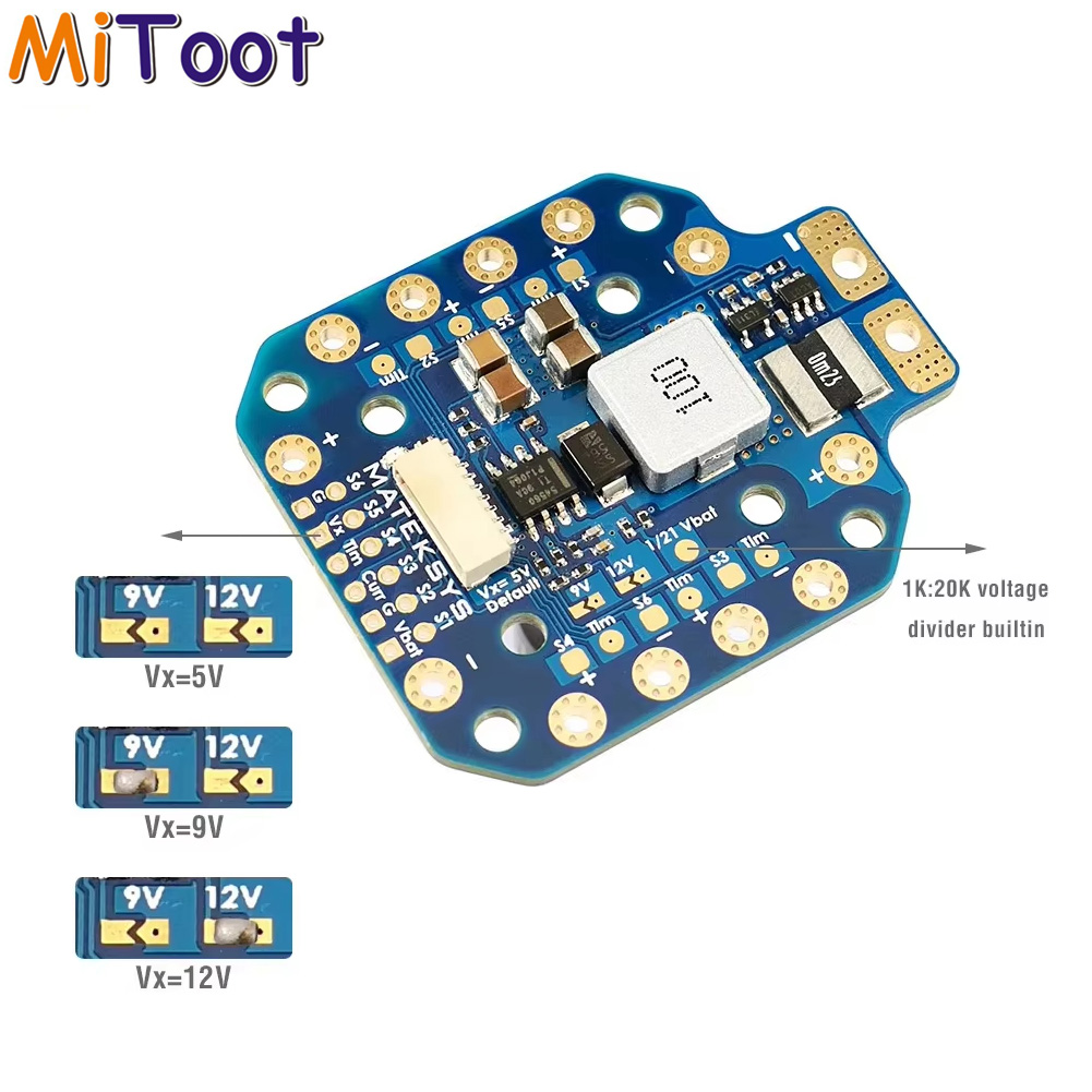 Drone Power Distribution Board - لوحة توزيع الطاقة Mateksys PDB-HEX 12S