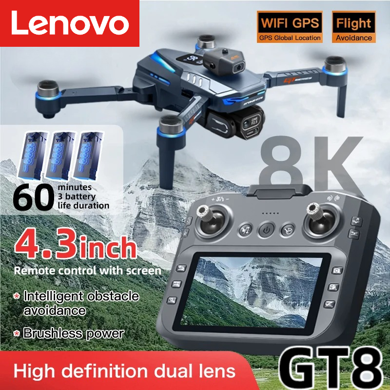 Drone Gps Mount - طائرة لينوفو GT8 بدون طيار احترافية