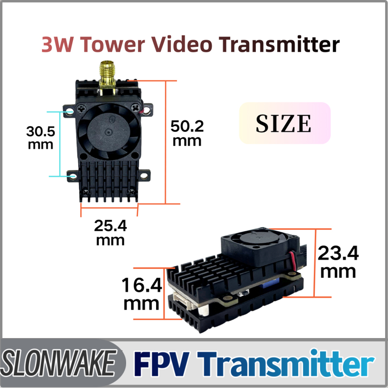 Drone Frame - SLONWAKE 5.8G 3000mW محاكاة VTX FPV