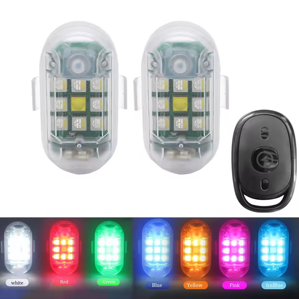 ضوء وامض LED لاسلكي مع جهاز تح - مراجعة Drone Led Light وسعره
