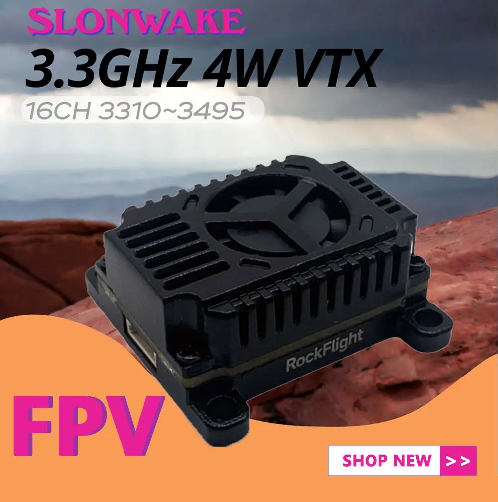 جهاز إرسال فيديو SLONWAKE FPV  - مراجعة Drone Antenna وسعره