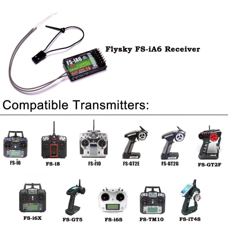جهاز استقبال Flysky FS-IA6 6CH - مراجعة Drone Antenna وسعره