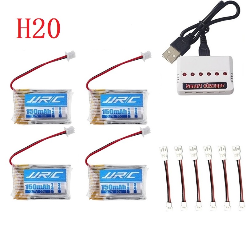 بطارية أصلية JJRC H20 بجهد 3.7 - مراجعة Drone Charger وسعره
