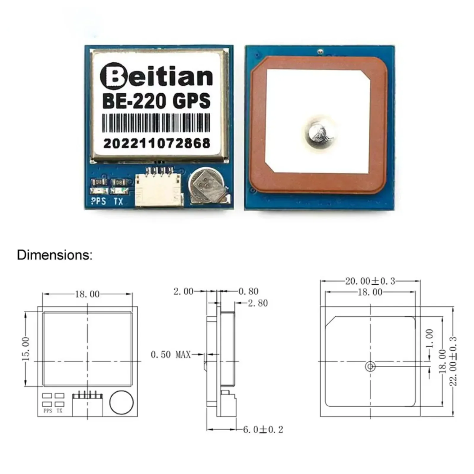 وحدة استقبال GNSS منخفضة الطاق - مراجعة Drone Gps Module وسعره