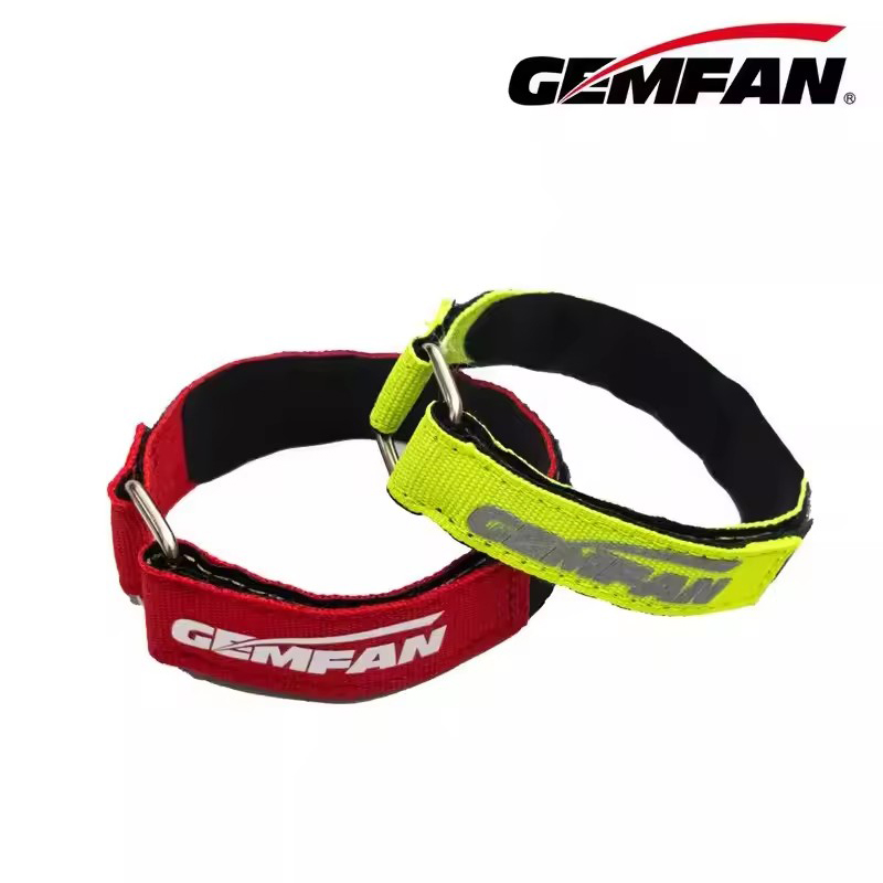 2 قطعة Gemfan عالية القوة المض - مراجعة Drone Battery Strap وسعره