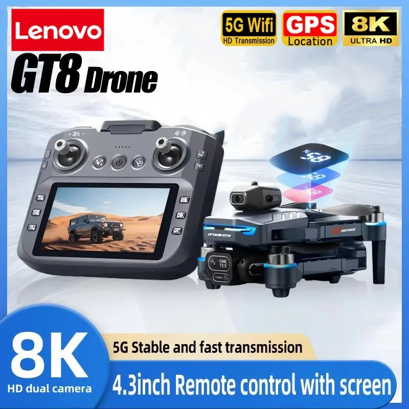 Lenovo GT8 8K Drone Profession - مراجعة Drone Gps Mount وسعره