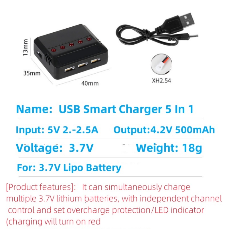 Syma X5HW X5HC X5C X5SW 3.7 فو - مراجعة Drone Charger وسعره