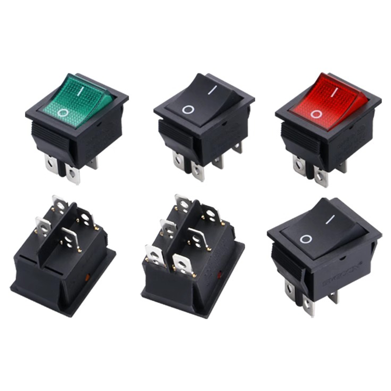 مفتاح الروك KCD4 ON OFF مع Led - مراجعة Drone Buzzer وسعره
