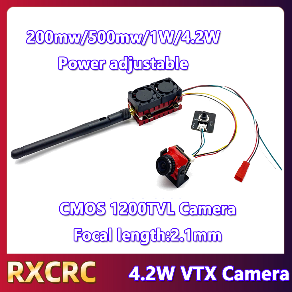 RXCRC 5.8G 48CH 4.2W عالية الط - مراجعة Drone Transmitter وسعره