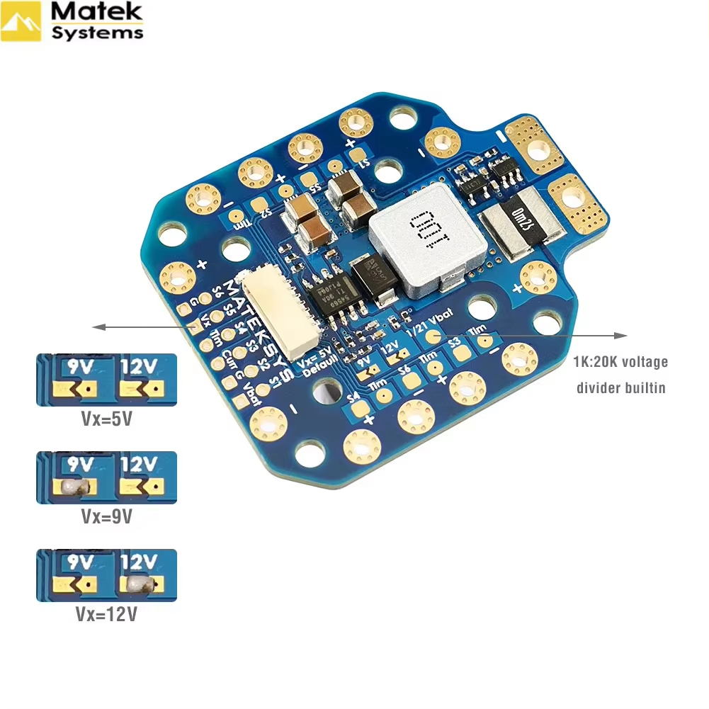 لوحة توزيع الطاقة Mateksys PDB - مراجعة Drone Power Distribution Board وسعره