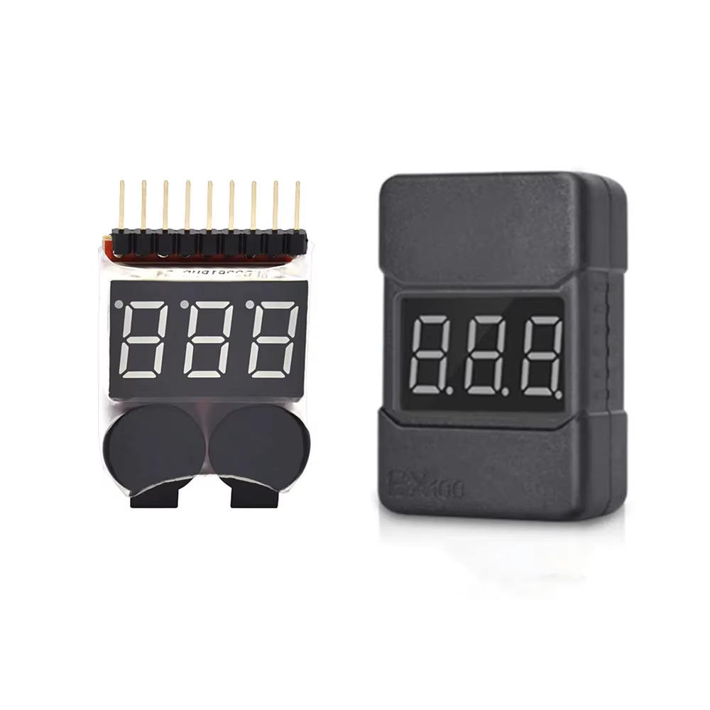 BX100 1-8S يبو بطارية مؤشر الج - مراجعة Drone Buzzer وسعره