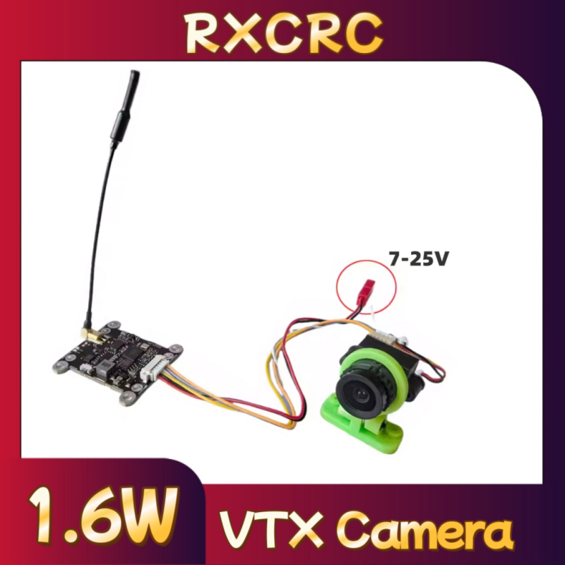RXCRC 5.8G وحدة 48CH 1.6W VTX  - مراجعة Drone Transmitter وسعره