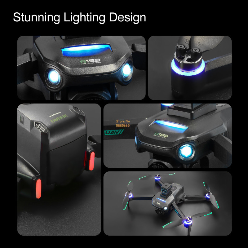 8K كاميرا مزدوجة 5G WIFI FPV ا - مراجعة Drone Gps Module وسعره