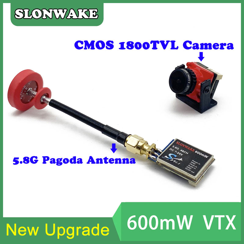 جاهز للاستخدام 5.8G 48CH 600mW - مراجعة Drone Transmitter وسعره