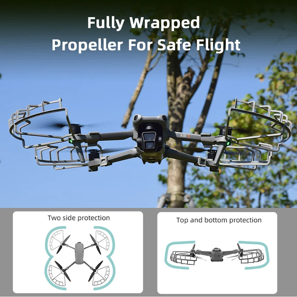 المروحة الحرس ل DJI الهواء 3S/ - مراجعة Drone Propeller Guard وسعره
