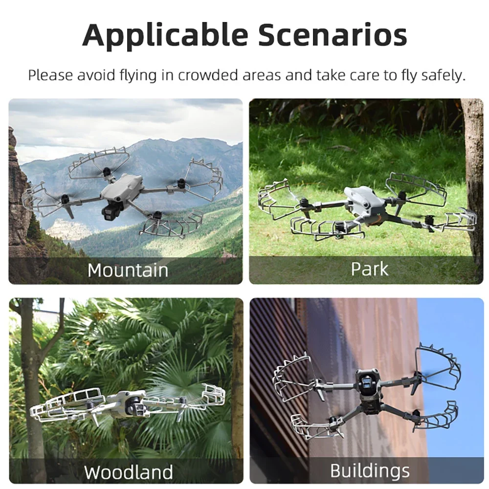 المروحة الحرس ل DJI الهواء 3S/ - مراجعة Drone Propeller Guard وسعره