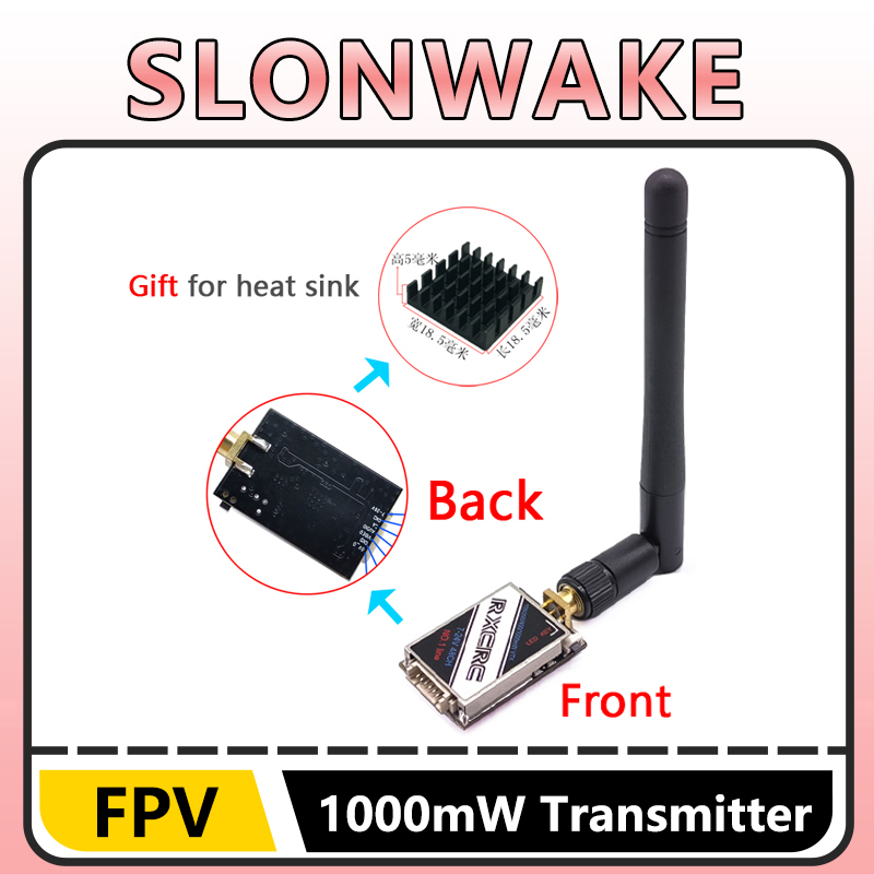 جهاز إرسال فيديو SLONWAKE 5.8G - مراجعة Drone Frame وسعره