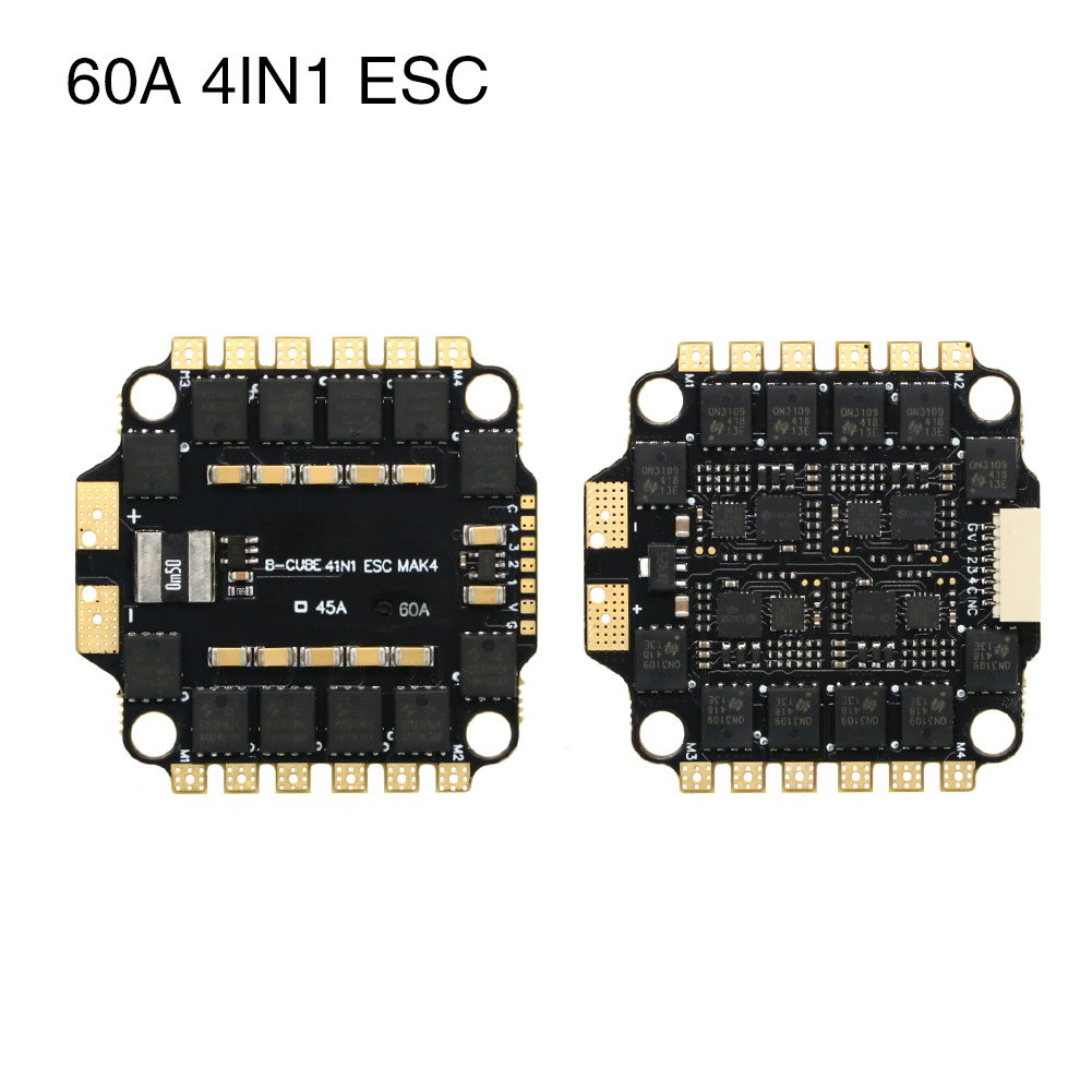 UAngel 4IN1 45A 60A ESC BLHELI - مراجعة Drone Esc وسعره