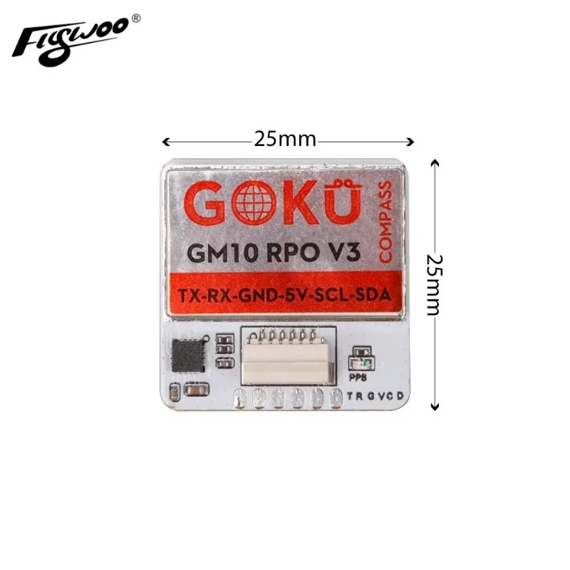 وحدة Flywoo GOKU GM10 Pro V3 G - مراجعة Drone Compass وسعره
