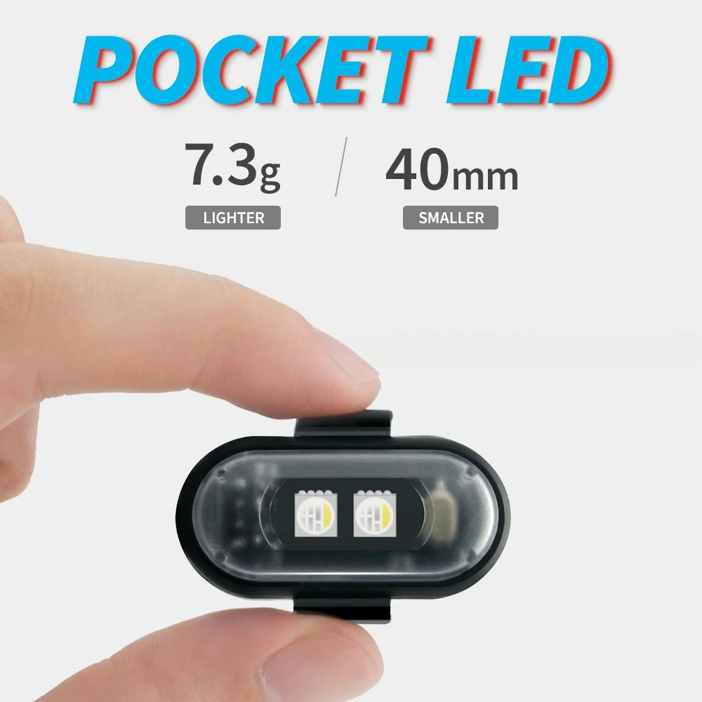 ضوء ستروب للدراجات النارية، مص - مراجعة Drone Led Light وسعره