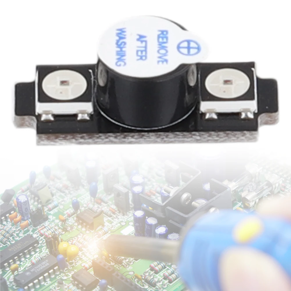 WS2812 طنان إنذار نشط ملون RGB - مراجعة Drone Buzzer وسعره