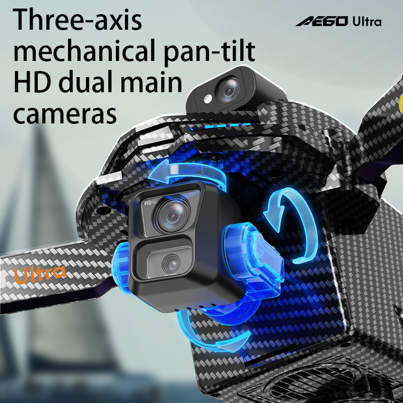 AE60 نظام تحديد المواقع بدون ط - مراجعة Drone Gimbal وسعره