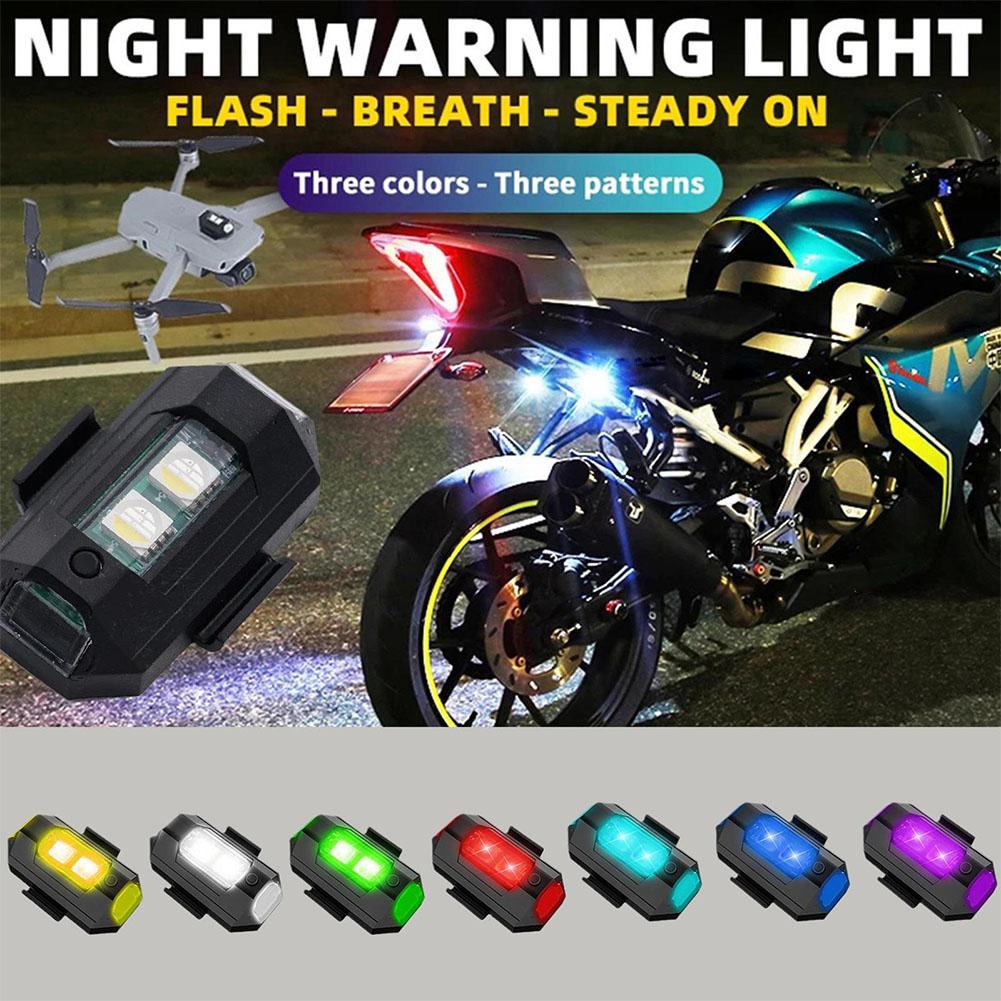 2 قطعة أضواء LED صغيرة ستروب د - مراجعة Drone Led Light وسعره