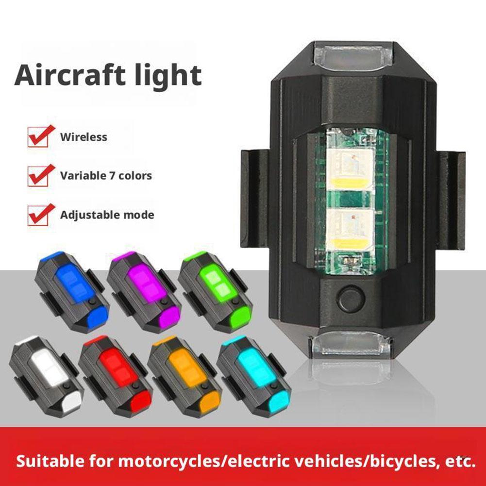 2 قطعة أضواء LED صغيرة ستروب د - مراجعة Drone Led Light وسعره