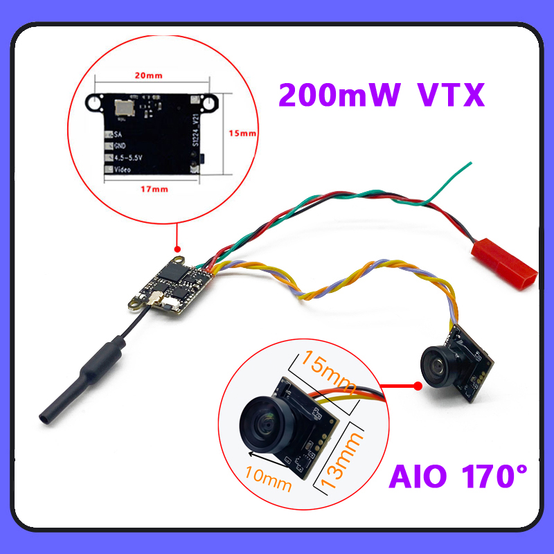 كاميرا SLONWAKE 5.8G 1200TVL F - مراجعة Drone Camera وسعره