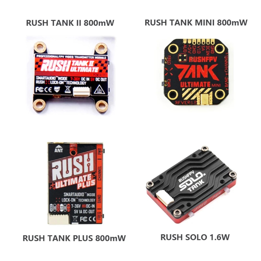 جهاز إرسال فيديو RUSH TANK Ult - مراجعة Drone Antenna وسعره