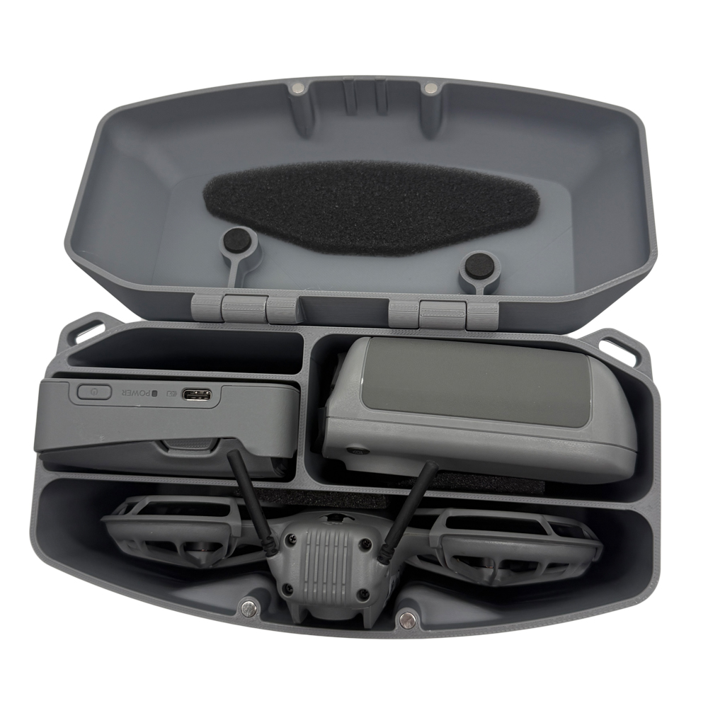 صندوق مطبوع ثلاثي الأبعاد لـ D - مراجعة Drone Battery Strap وسعره