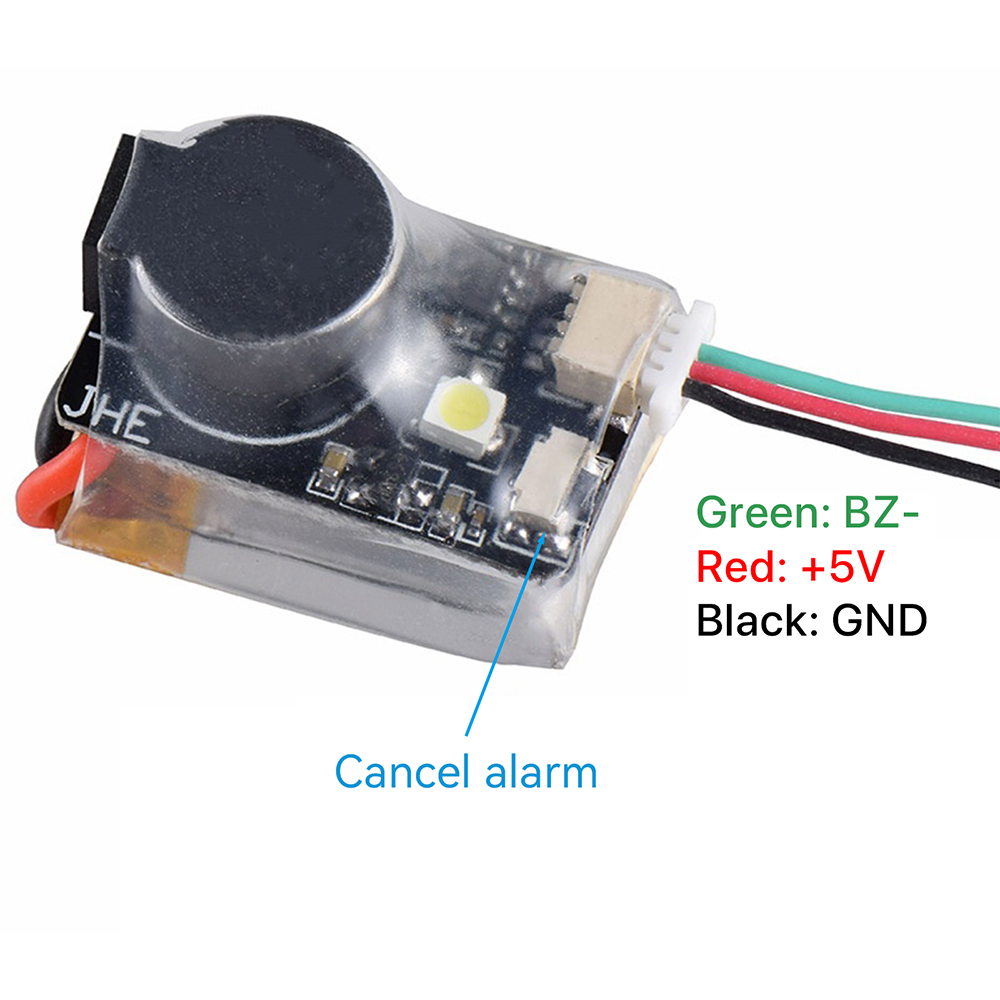 JHEMCU JHE42B/JHE20B مكتشف صغي - مراجعة Drone Buzzer وسعره