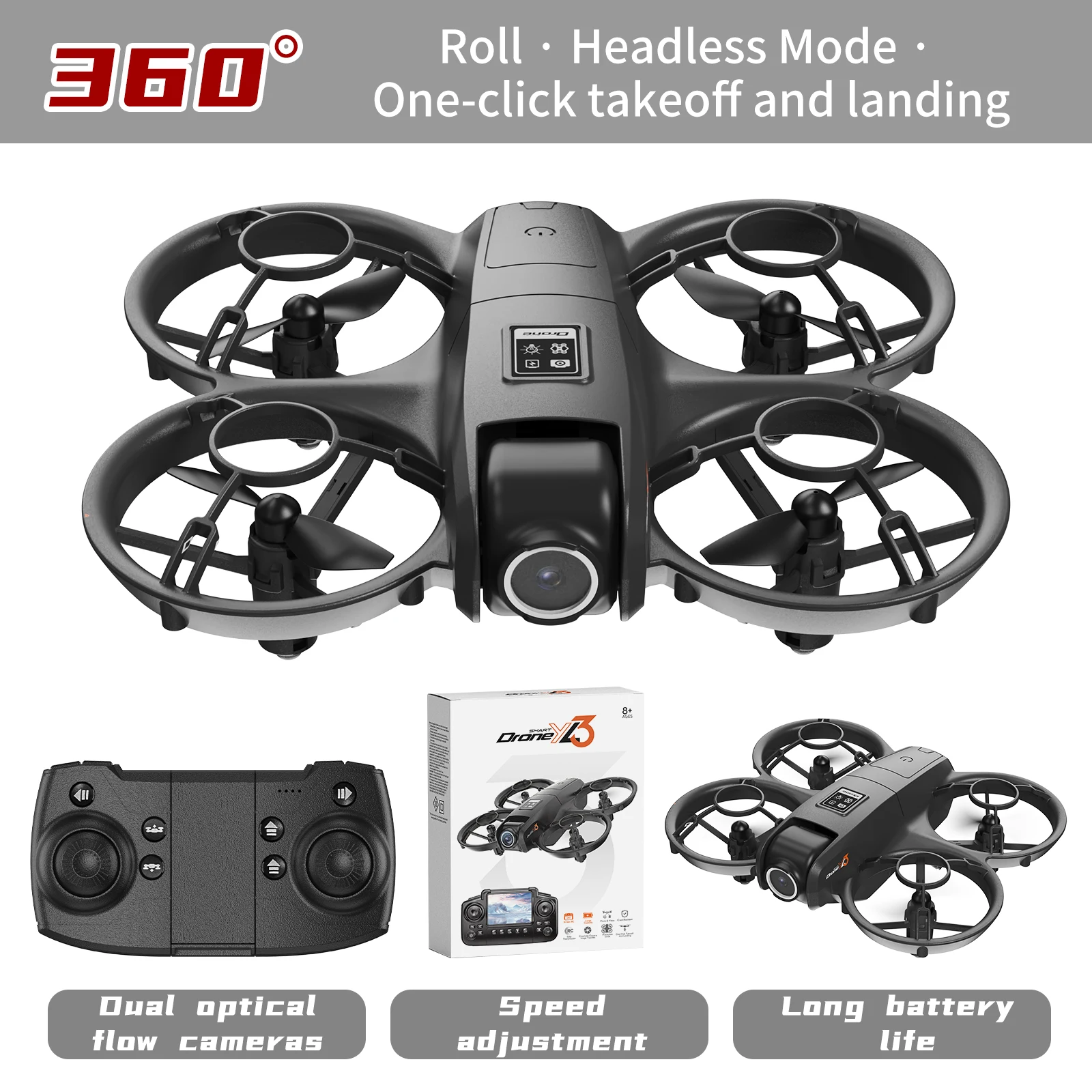 طائرة بدون طيار YL3 RC جديدة ب - مراجعة Drone Gps Mount وسعره