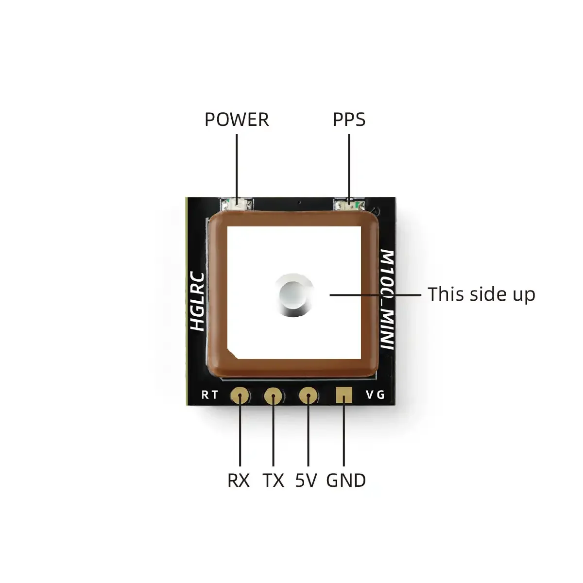 وحدة GPS صغيرة HGLRC M100 مع ش - مراجعة Drone Gps Module وسعره
