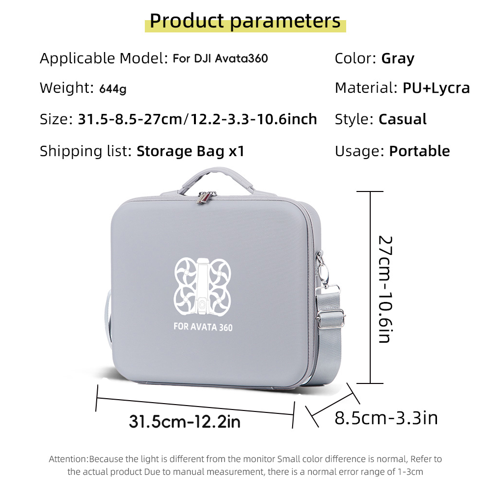 حقيبة صلبة لـ DJI Avata 360، ص - مراجعة Drone Battery Strap وسعره