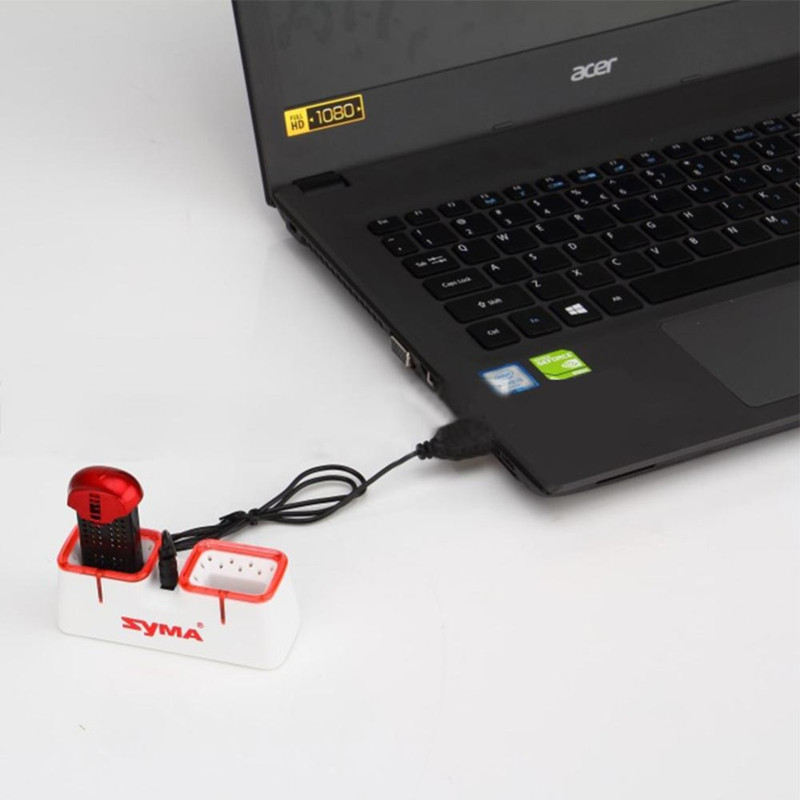 شاحن USB مزدوج سريع لبطاريات ط - مراجعة Drone Charger وسعره