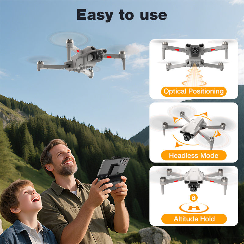 طائرة بدون طيار L017 Pro جديدة - مراجعة Drone Gps Mount وسعره