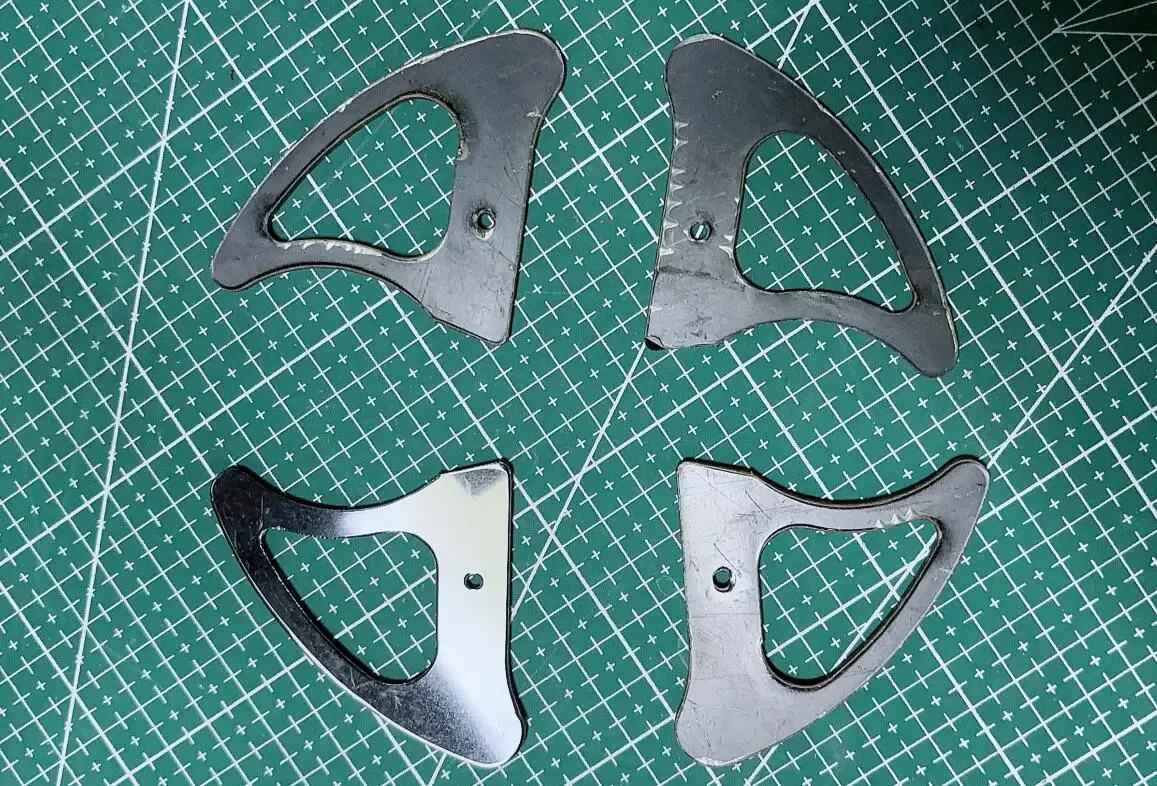 4 قطع من عجلات الهبوط لطائرة T - مراجعة Drone Frame وسعره