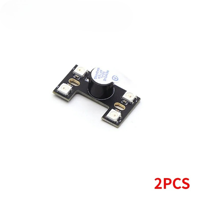2 قطعة 5 فولت WS2812B مصباح لي - مراجعة Drone Buzzer وسعره