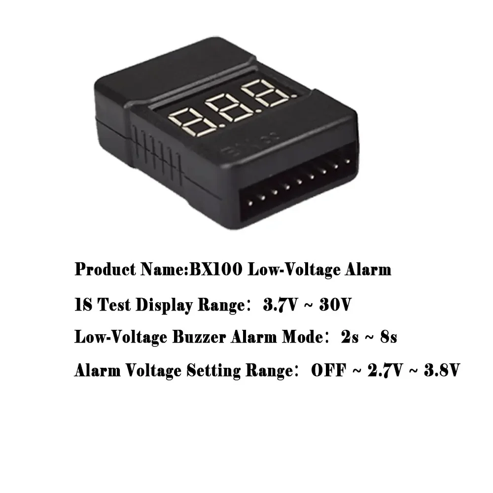 BX100 1-8S يبو بطارية جهاز قيا - مراجعة Drone Buzzer وسعره