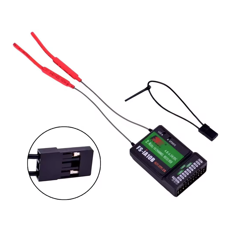 جهاز استقبال Flysky FS-iA10B ب - مراجعة Drone Battery وسعره